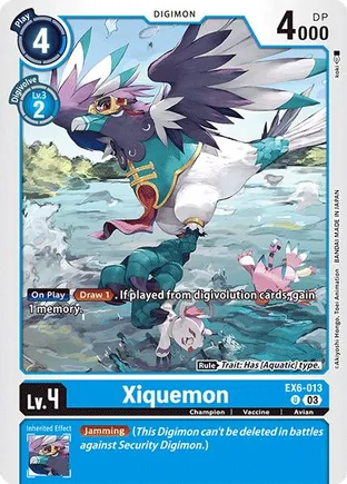 Xiquemon - EX6-013 - U